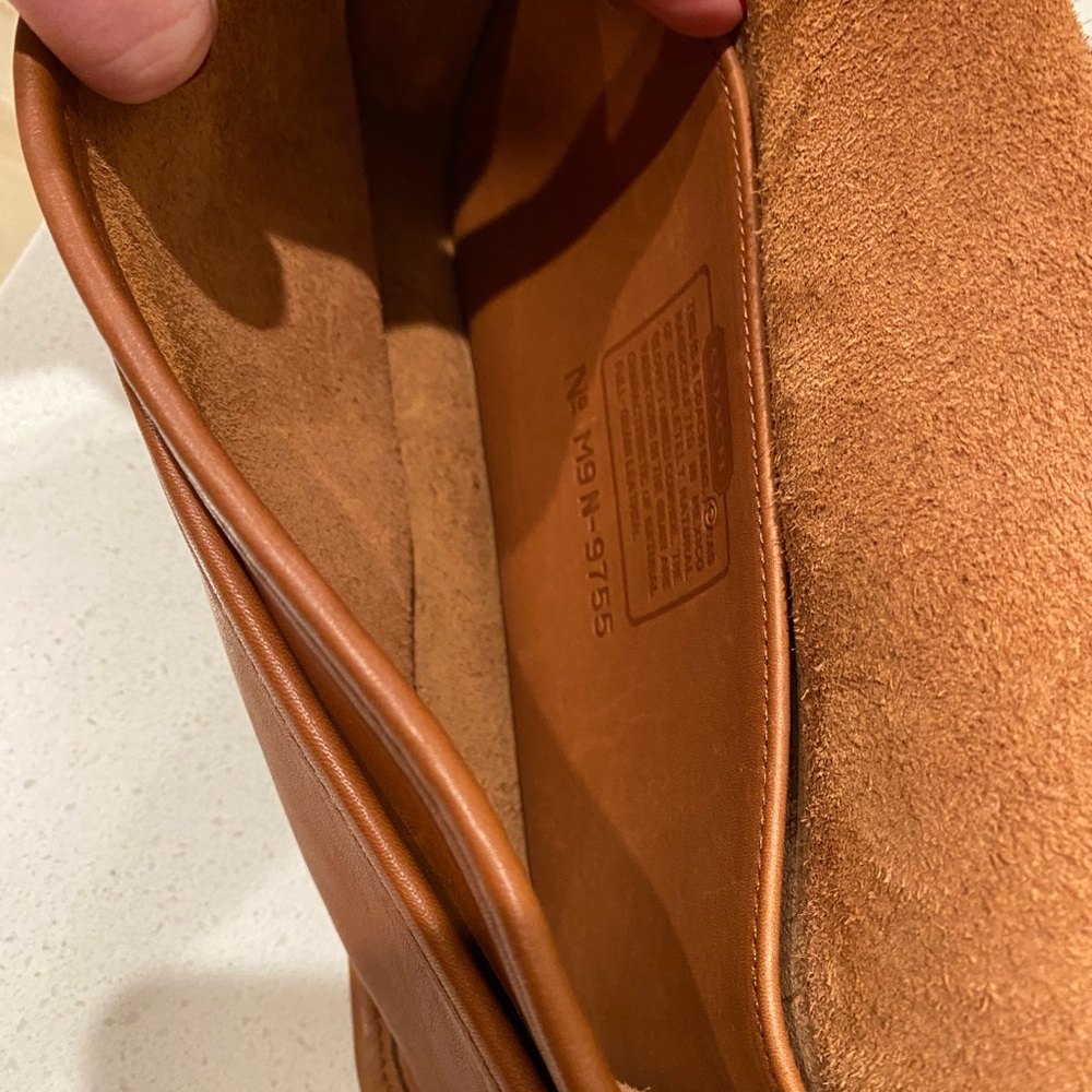 Vintage Coach Penny Pocket 9755 Purse British Tan - Picture 9 of 12